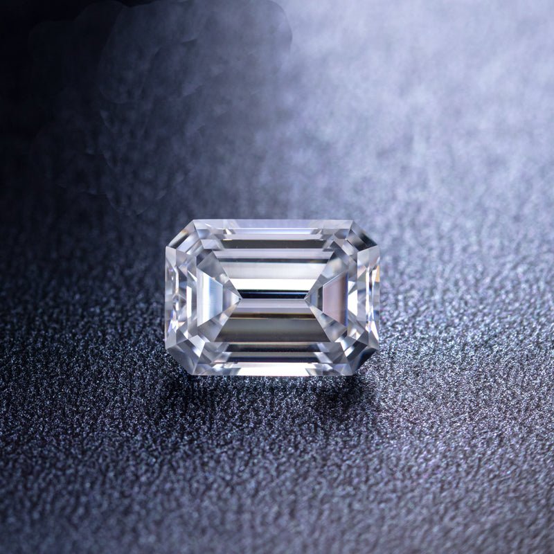 CVD Loose Diamond Stone Emerald Cut-D color VVS - supskart