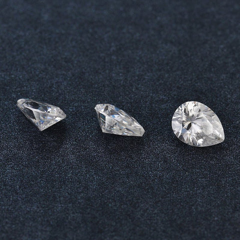 CVD Loose Diamond Stone Pear Shape Cut-D color VVS - supskart
