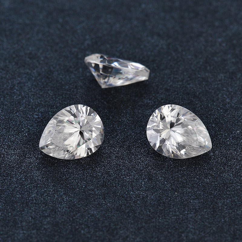 CVD Loose Diamond Stone Pear Shape Cut-D color VVS - supskart