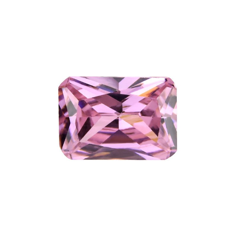 CVD Loose Diamond Stone Pink Baguette Cut-D color VVS - supskart