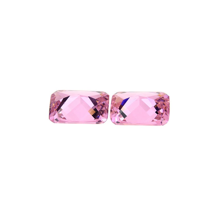 CVD Loose Diamond Stone Pink Baguette Cut-D color VVS - supskart