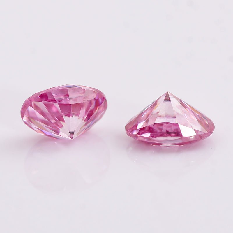 CVD Loose Diamond Stone Pink Oval Cut-D color VVS - supskart