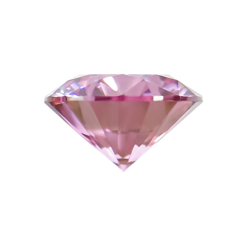CVD Loose Diamond Stone Pink Round (H&A) Cut-D color VVS - supskart