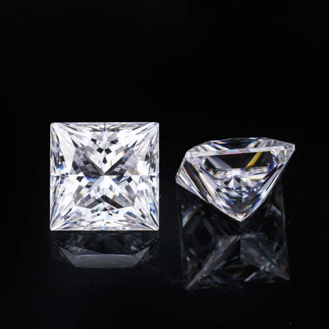 CVD Loose Diamond Stone Princess Cut-D color VVS - supskart