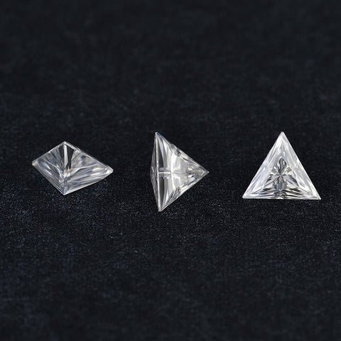 CVD Loose Diamond Stone Triangle Cut-D color VVS - supskart
