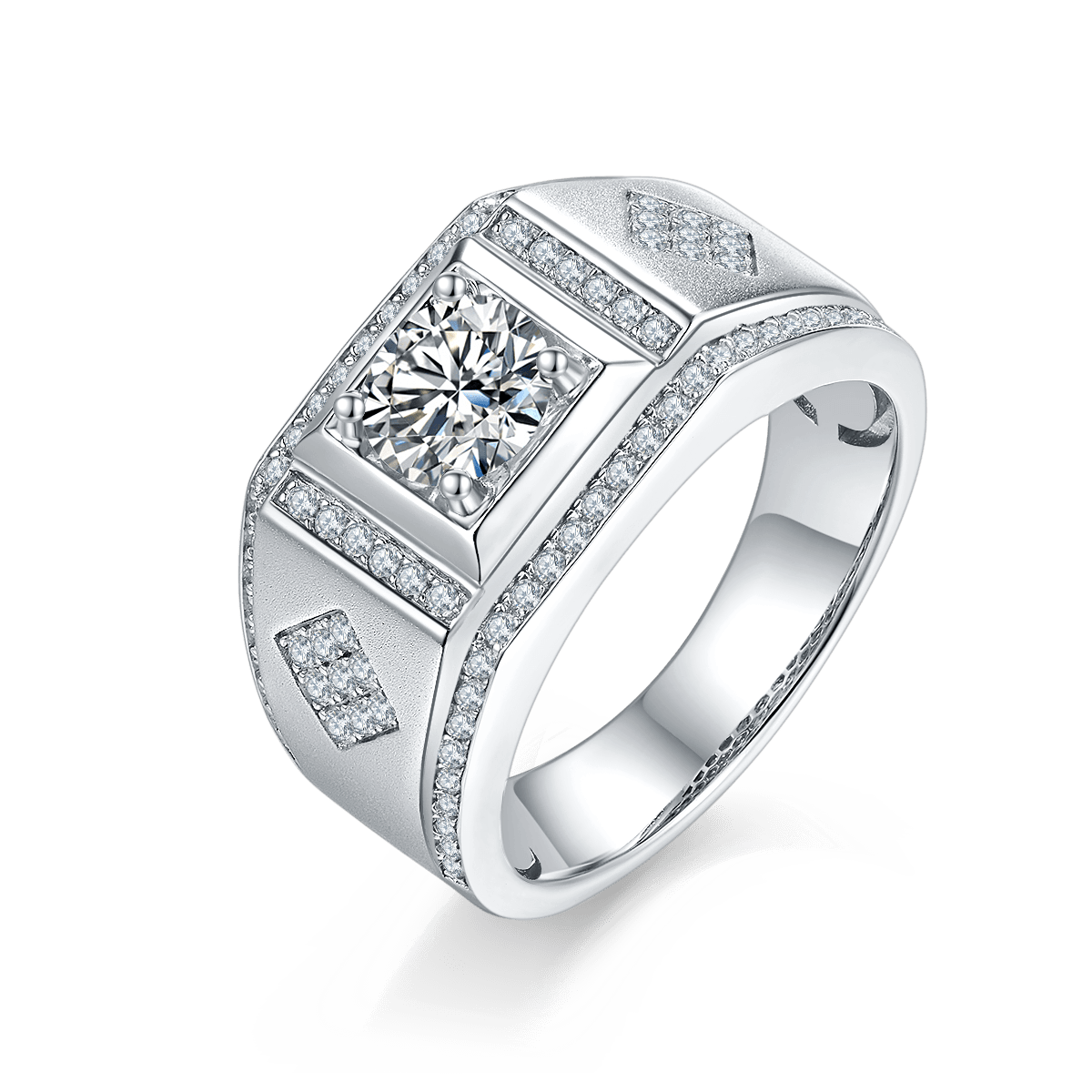 Diamond Style Men's CVD Diamond Ring - supskart