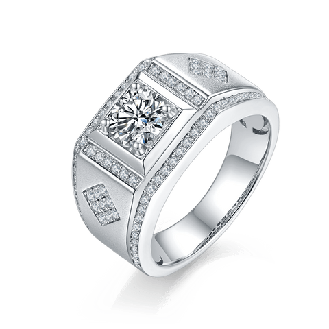 Diamond Style Men's CVD Diamond Ring - supskart