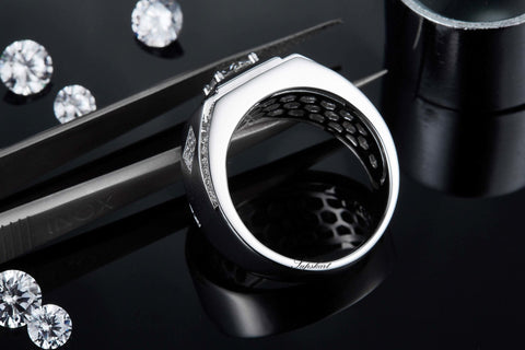 Diamond Style Men's CVD Diamond Ring - supskart