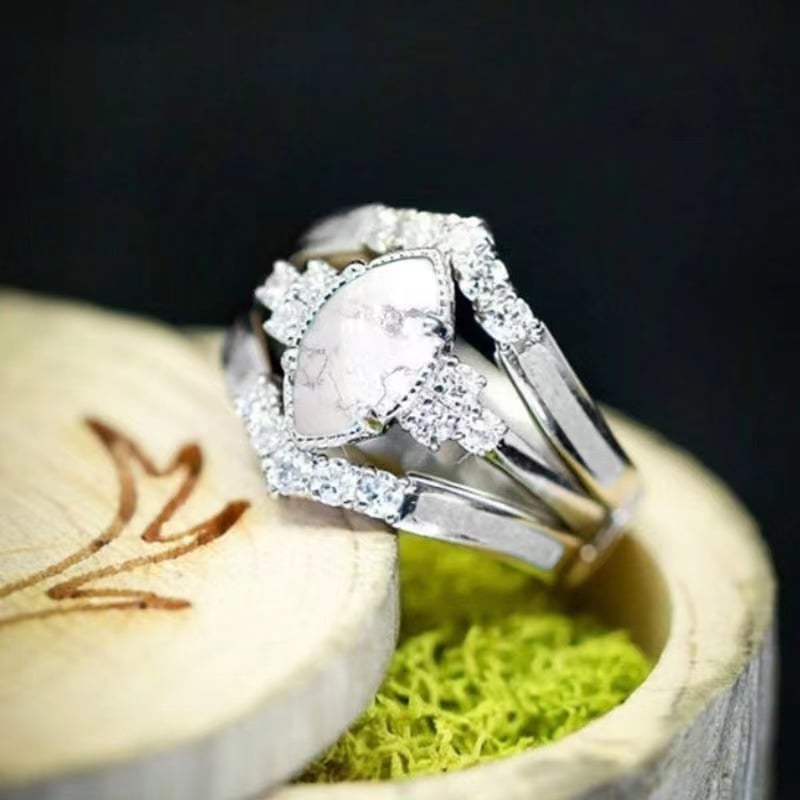 __Last Day SALE- 49% OFF___¤ï_To My Dearest Mother Natural Turquoise Ring