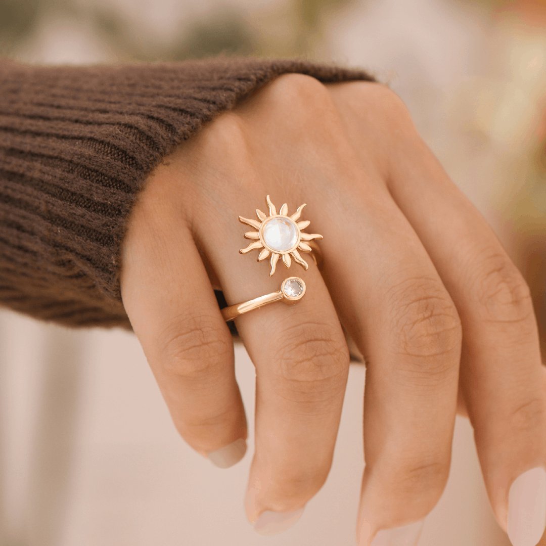 __Promotion- 49% OFF__To My Daughter Sunshine Fidget Ring