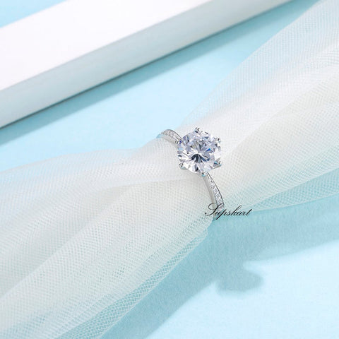 Flexible CVD Diamond Ring-D color VVS - supskart