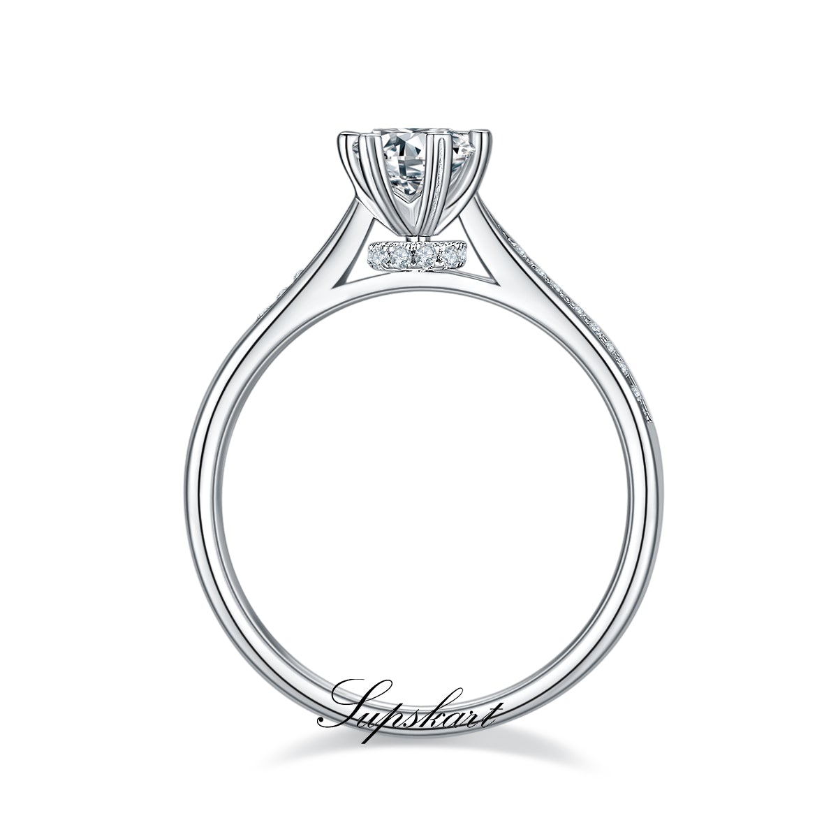 Good luck CVD Diamond Ring-D color VVS - supskart