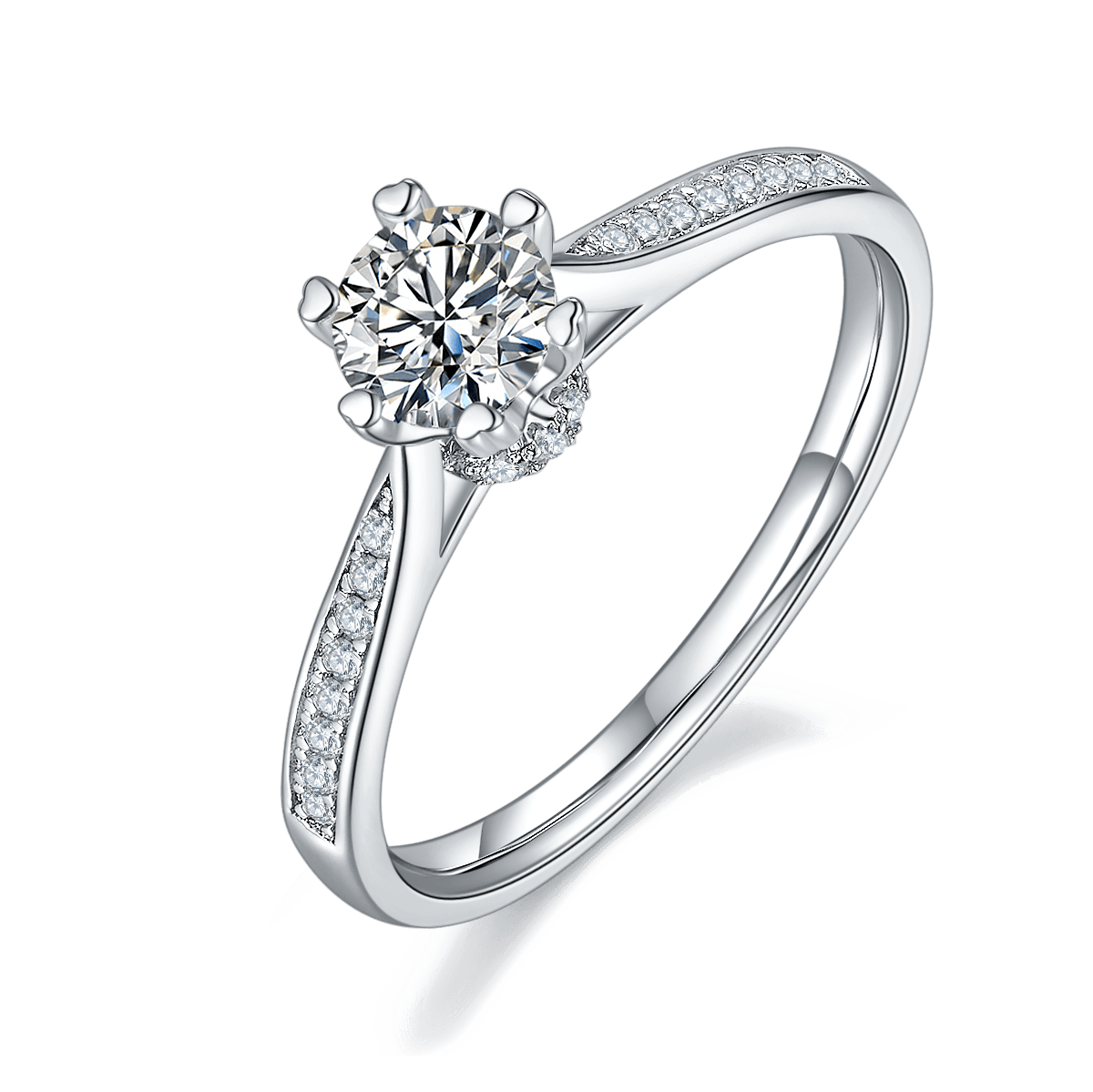 Good luck CVD Diamond Ring-D color VVS - supskart