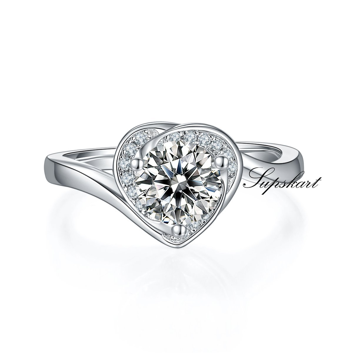 "Happy Mond” CVD Diamond Ring-D color VVS - supskart