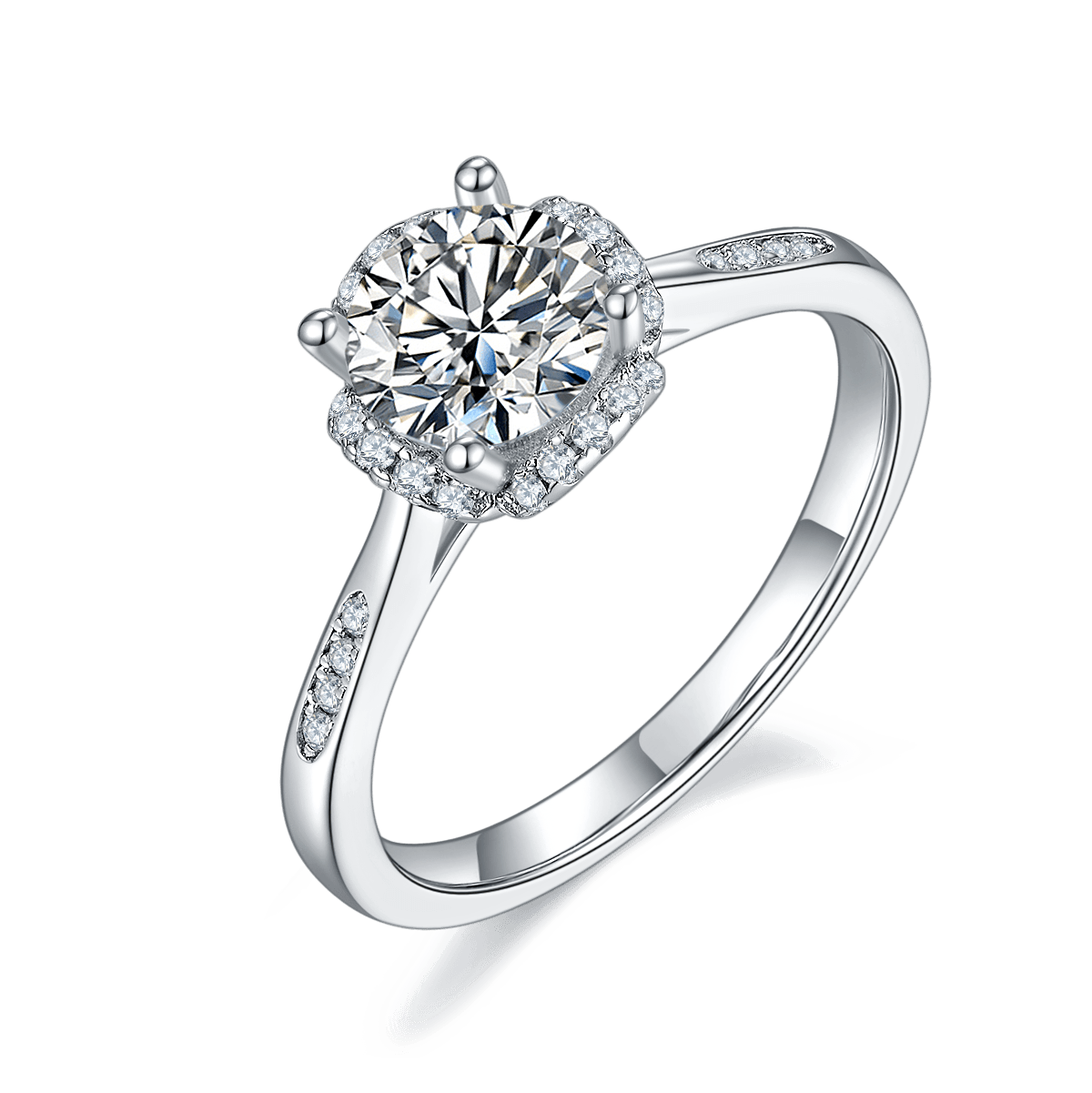 In The Mood For Love CVD Diamond Ring-D color VVS - supskart