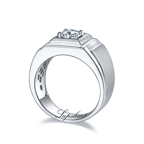 Simple Design Men's CVD Diamond Ring - supskart