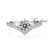 Single V-Shape CVD Diamond Ring-D color VVS - supskart