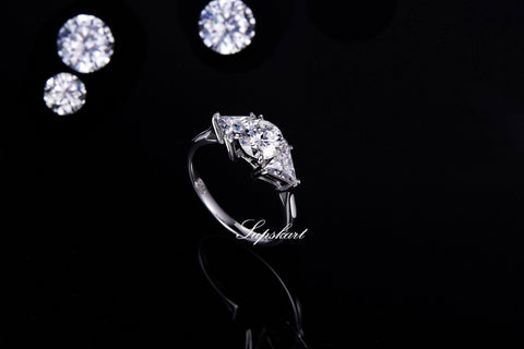 Supskart CVD Diamond Bridal Ring Sets- SUP006 - supskart