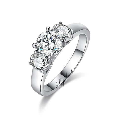 Supskart CVD Diamond Bridal Ring Sets- SUP015 - supskart