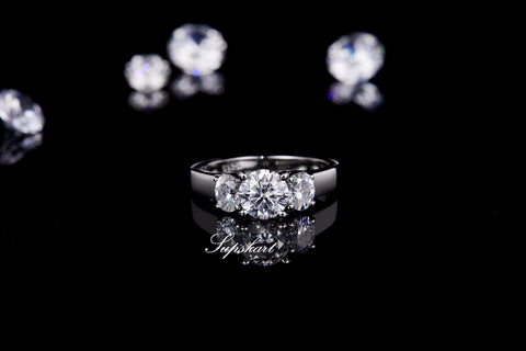 Supskart CVD Diamond Bridal Ring Sets- SUP015 - supskart