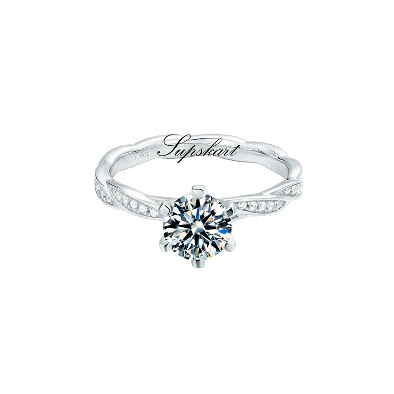 Tenderness CVD Diamond Ring-D color VVS - supskart