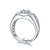 Three Rows Of CVD Diamonds Delicate Men's Ring - supskart